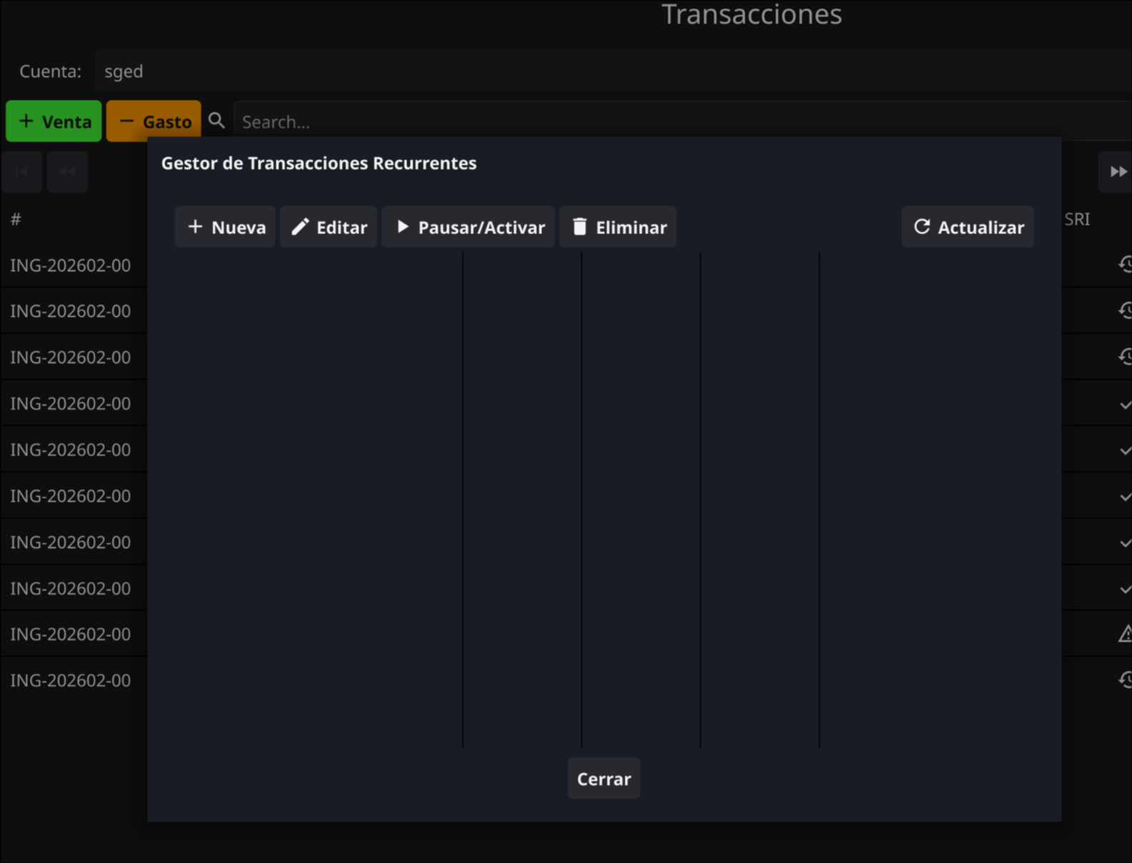Diálogo Recurrentes